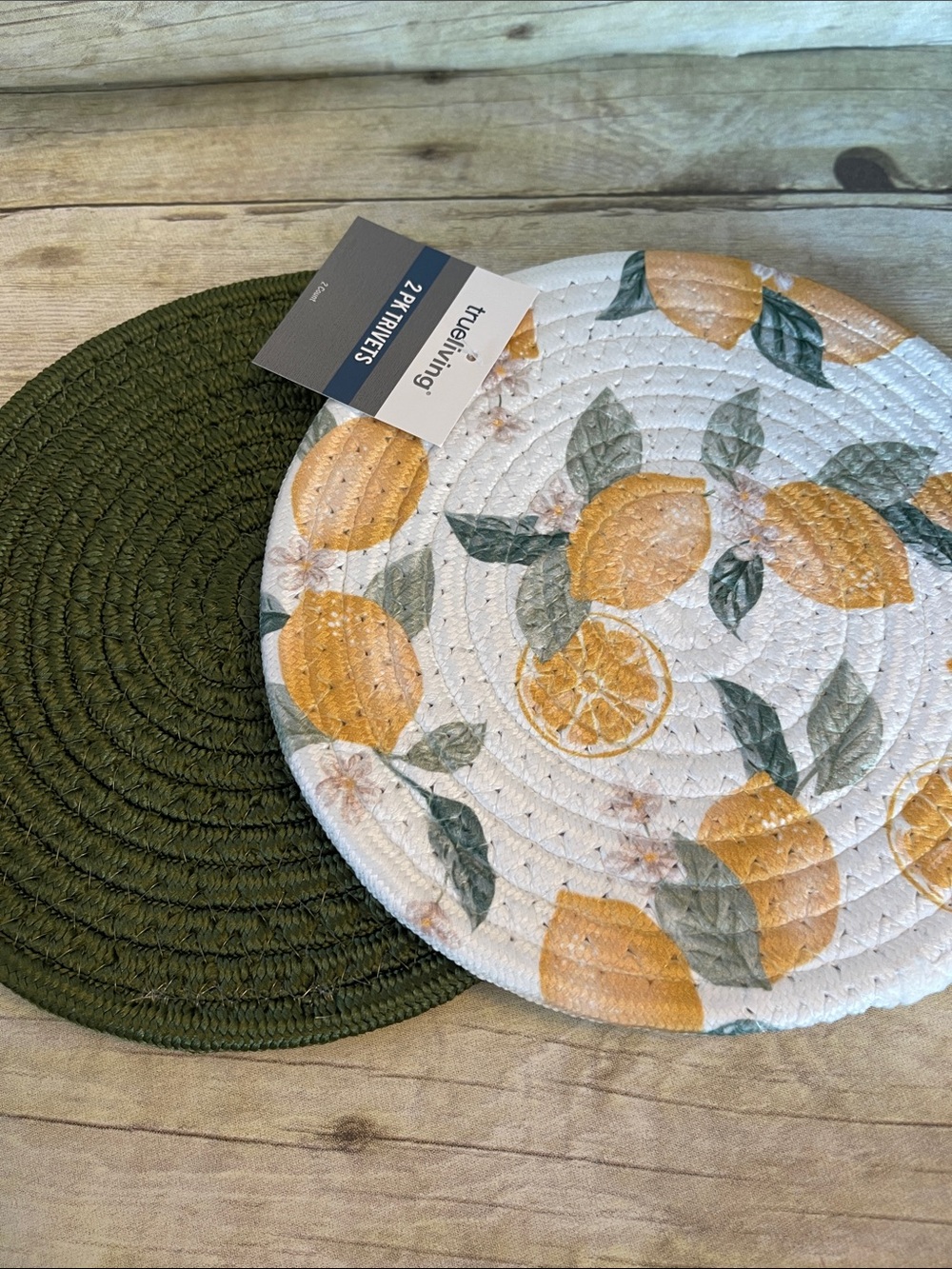 9 Piece Lemon & Daisy Kitchen Bundle NWT - Picture 9 of 14